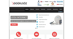 Desktop Screenshot of dogrusoz.com.tr